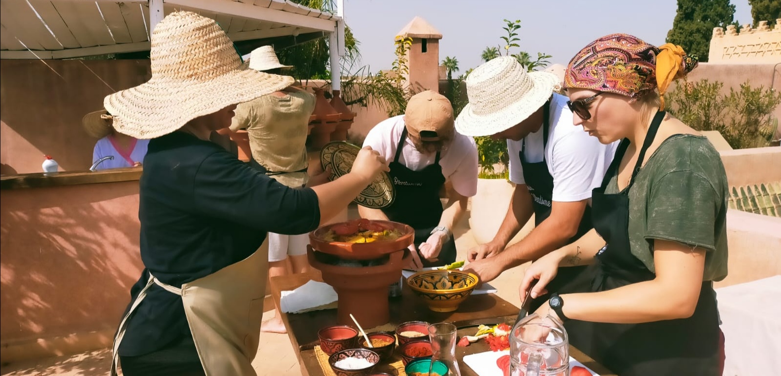 Cooking Class in Marrakech for 10, 15 ou 20 persons